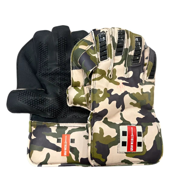 Grey Nicolls Wicket Keeping Gloves - PLAYER EDITION CAMO
