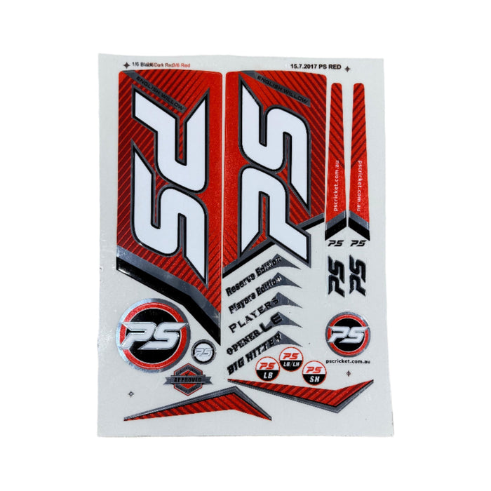 PS - Cricket Bat Sticker
