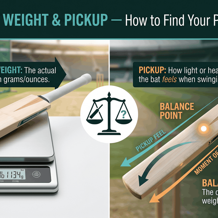 Cricket Bat Weight & Pickup — How to Find Your Perfect Balance