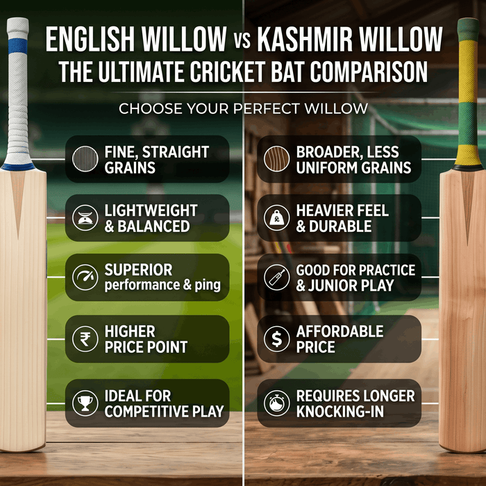 English Willow vs Kashmir Willow