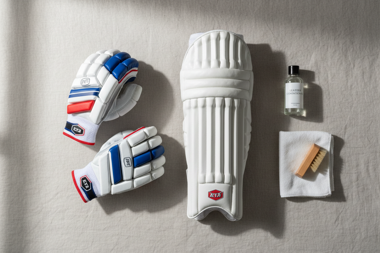 Cleaning & Conditioning Cricket Batting Gloves and Pads: The Complete Care Guide