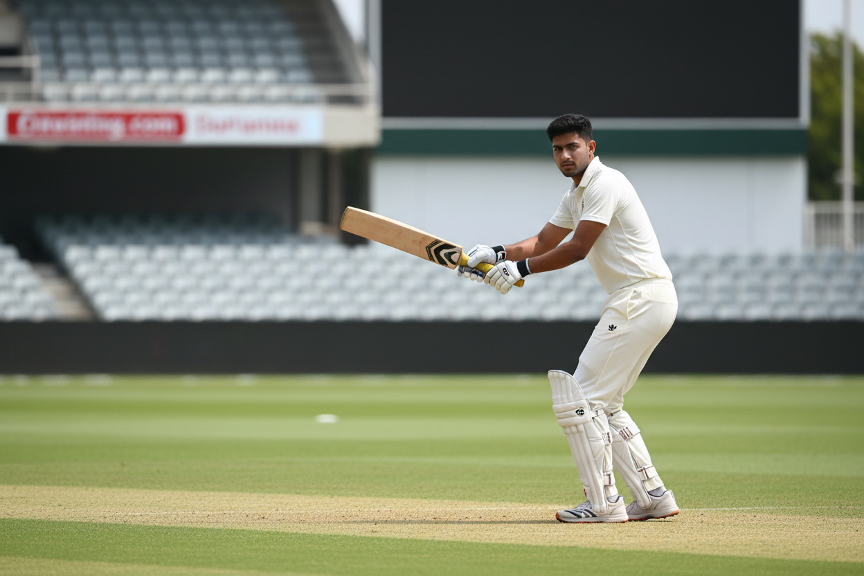 Cricket Batting Stance & Grip: A Beginner's Guide