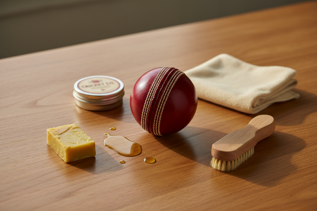 How to Maintain & Restore a Leather Cricket Ball — The Complete Care Guide