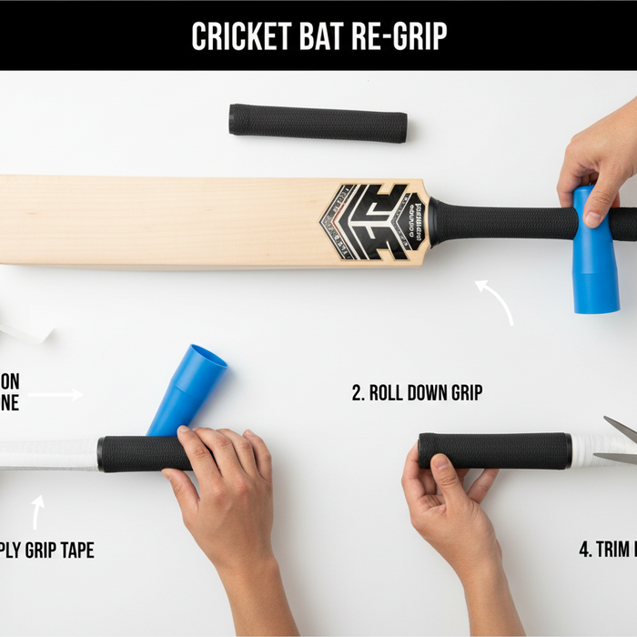 How to Re-Grip a Cricket Bat: A Step-by-Step Guide