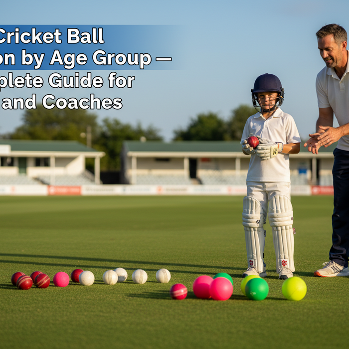 Junior Cricket Ball Selection by Age Group — The Complete Guide for Parents and Coaches
