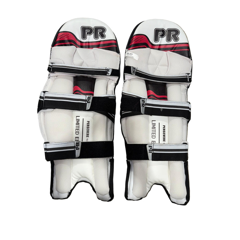 PR Limited Edition  Batting Pads/Legguards Adult - BLACK
