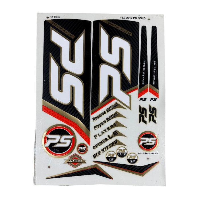 PS - Cricket Bat Sticker