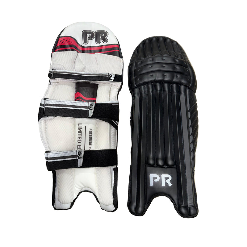 PR Limited Edition  Batting Pads/Legguards Adult - BLACK