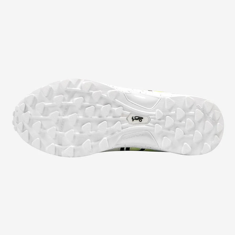 Kookaburra Pro 2.0 Rubber Cricket Shoes - White Lime