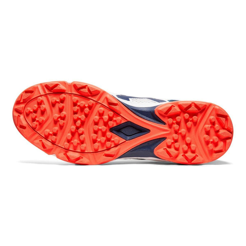 ASICS Gel Peake 3 - Cricket Rubber Spike Shoe (White/Midnight)