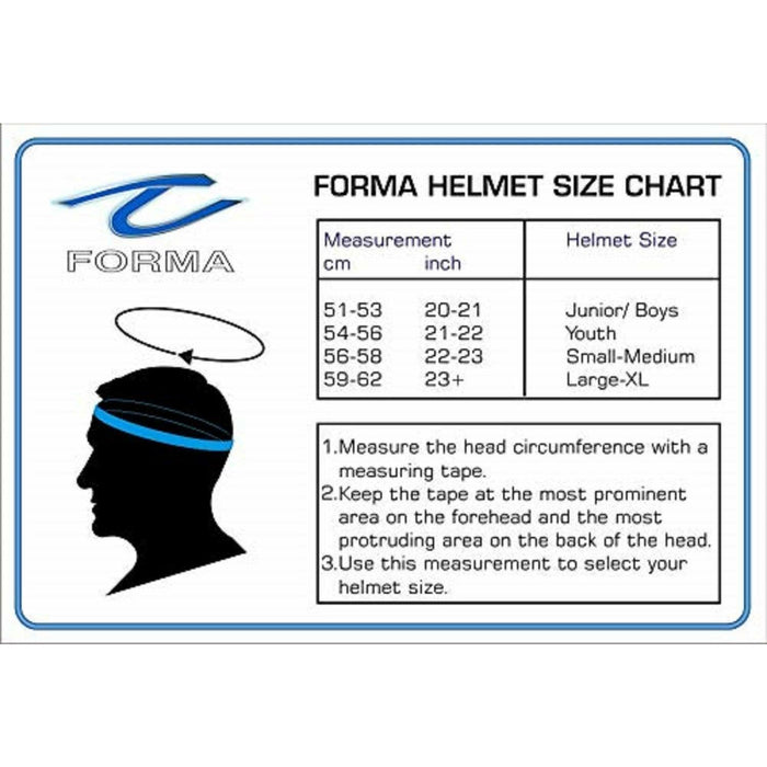 FORMA Helmet - TEST PLUS  - TITANIUM GRILL